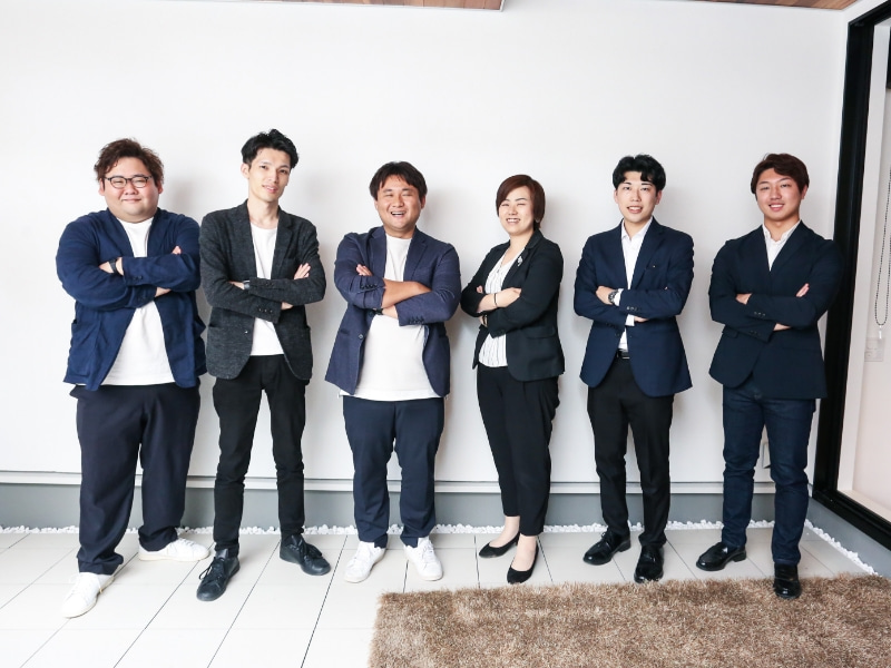 DELiGHT HOMEのスタッフ集合写真